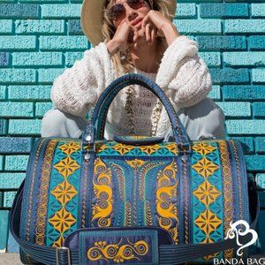 Weekend Getaway Handmade Bag - Rerebe Weekender Bag